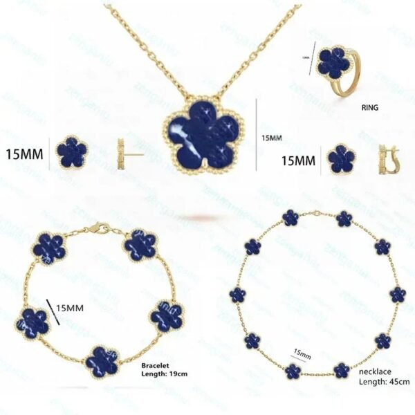 15mm Flower Pietersite Jewelry sets