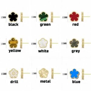 15mm Flower Stud earrings