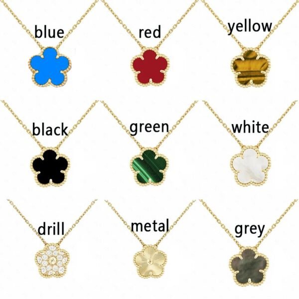 15mm Flower necklace